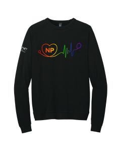 Rainbow Heartbeat NP Crewneck